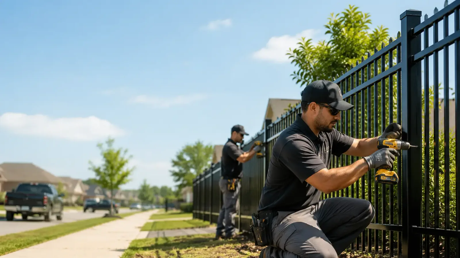 Metal Fence Installation in Milton, IN